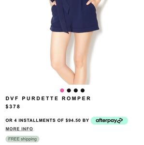 Diane von Furstenberg romper